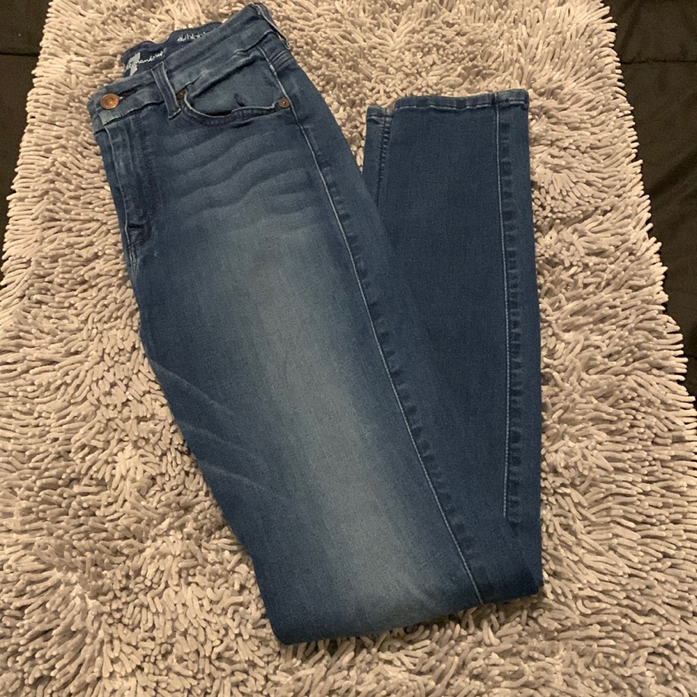 Lightly Used 7 for all Mankind Skinny Jeans